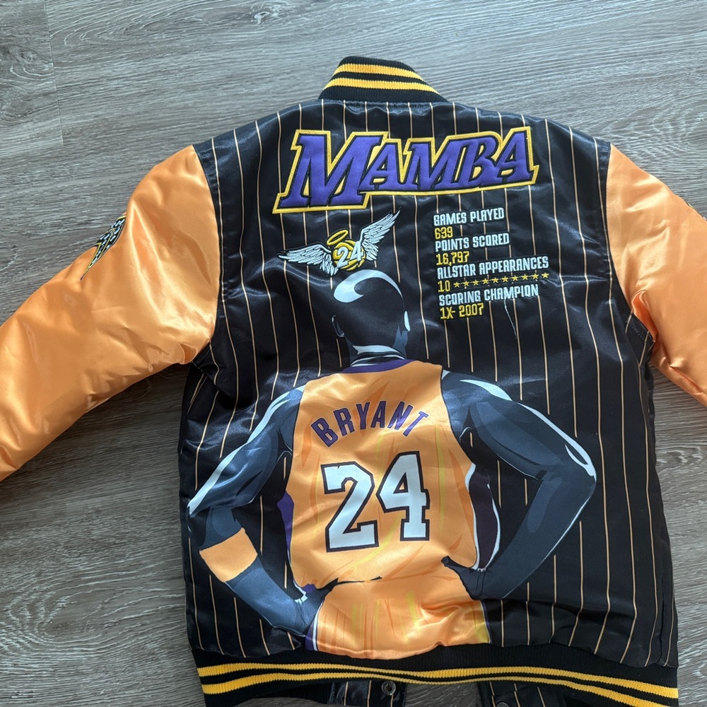 Hamilton Kids Mamba Jacket - Black and Orange